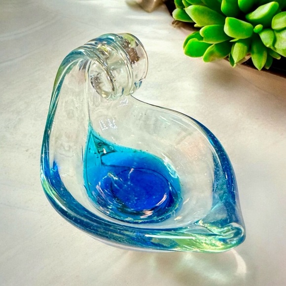 Maltese Aladdin's Lamp Sommerso Glass Bowl - Picture 1 of 11